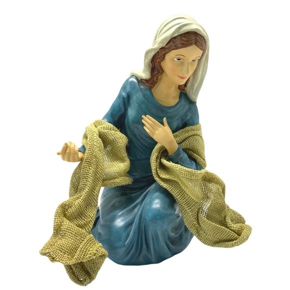 Kirkland Christmas Nativity Mother Mary Figurine Replacement 634280 Vintage - Picture 1 of 11